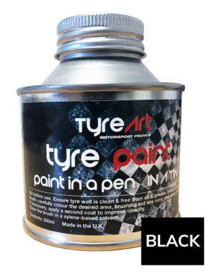 TyreArt Tin 200ml Black