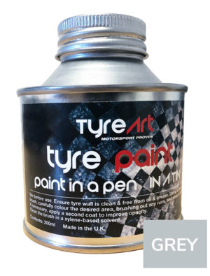TyreArt Tin 200ml Grey