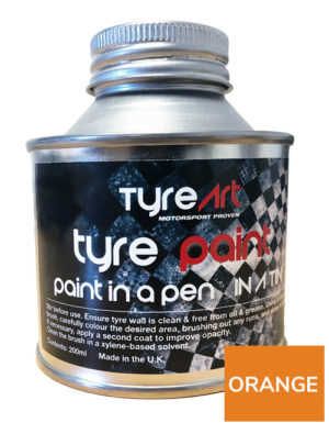 TyreArt Tin 200ml Orange