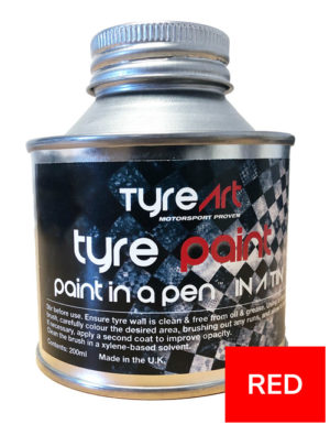TyreArt Tin 200ml - Red