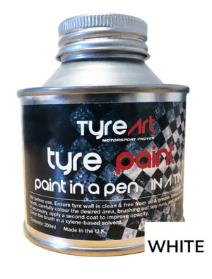 TyreArt Tin 200ml White